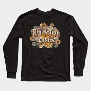 The Stone Gifts Name Roses Flowers Personalized Retro Styles Long Sleeve T-Shirt